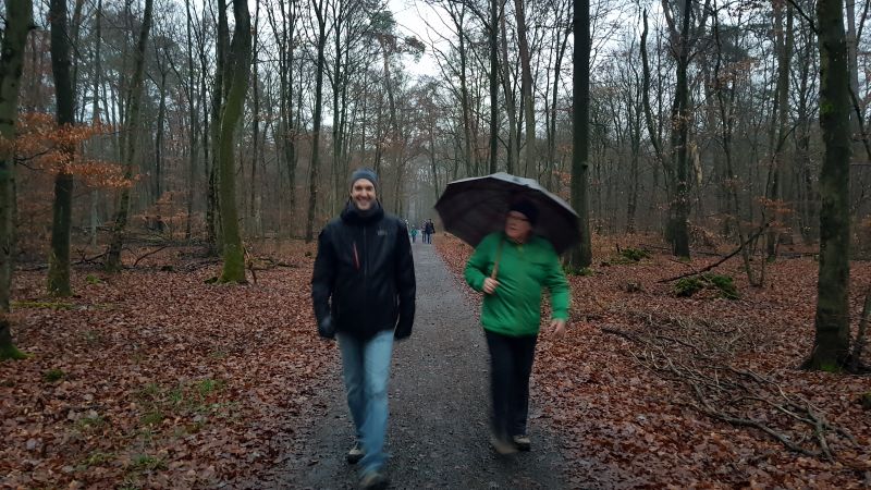 Winterwanderung durch den Großkrotzenburger Wald